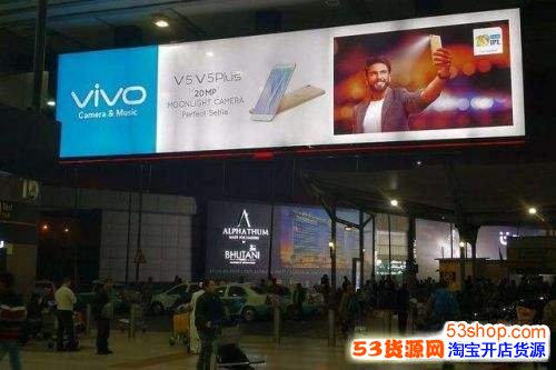 OPPO\/vivo狂投23亿搞印度市场营销,户外广告